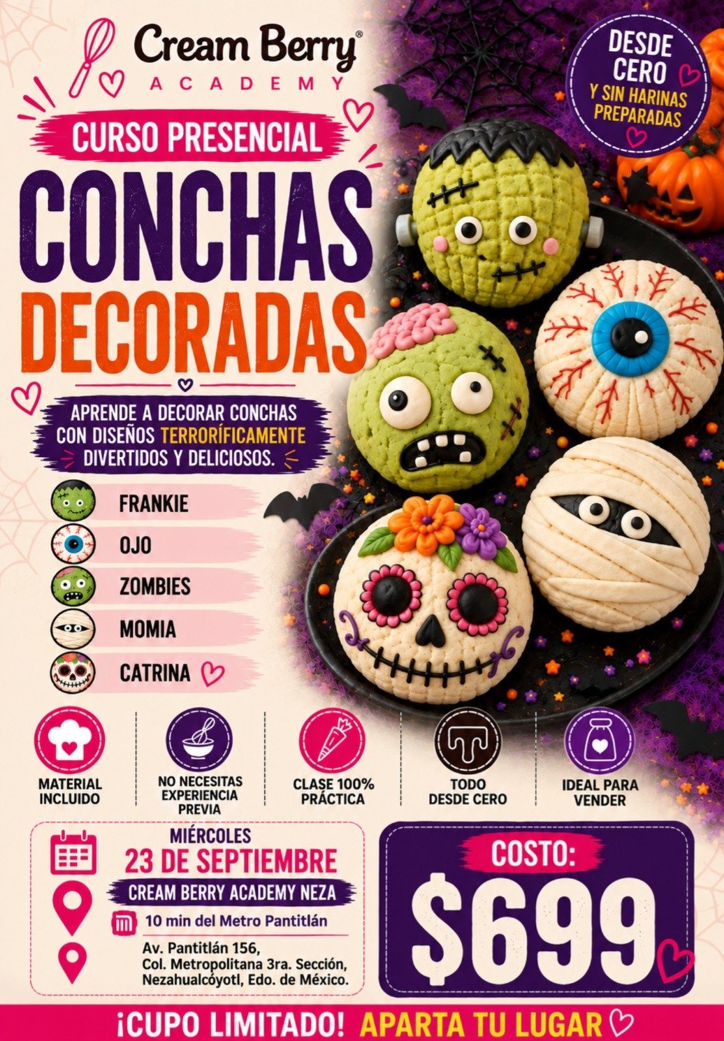 Paletas de bombón decoradas