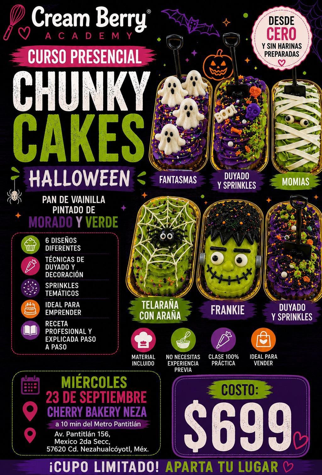 Chunky Cakes Halloween