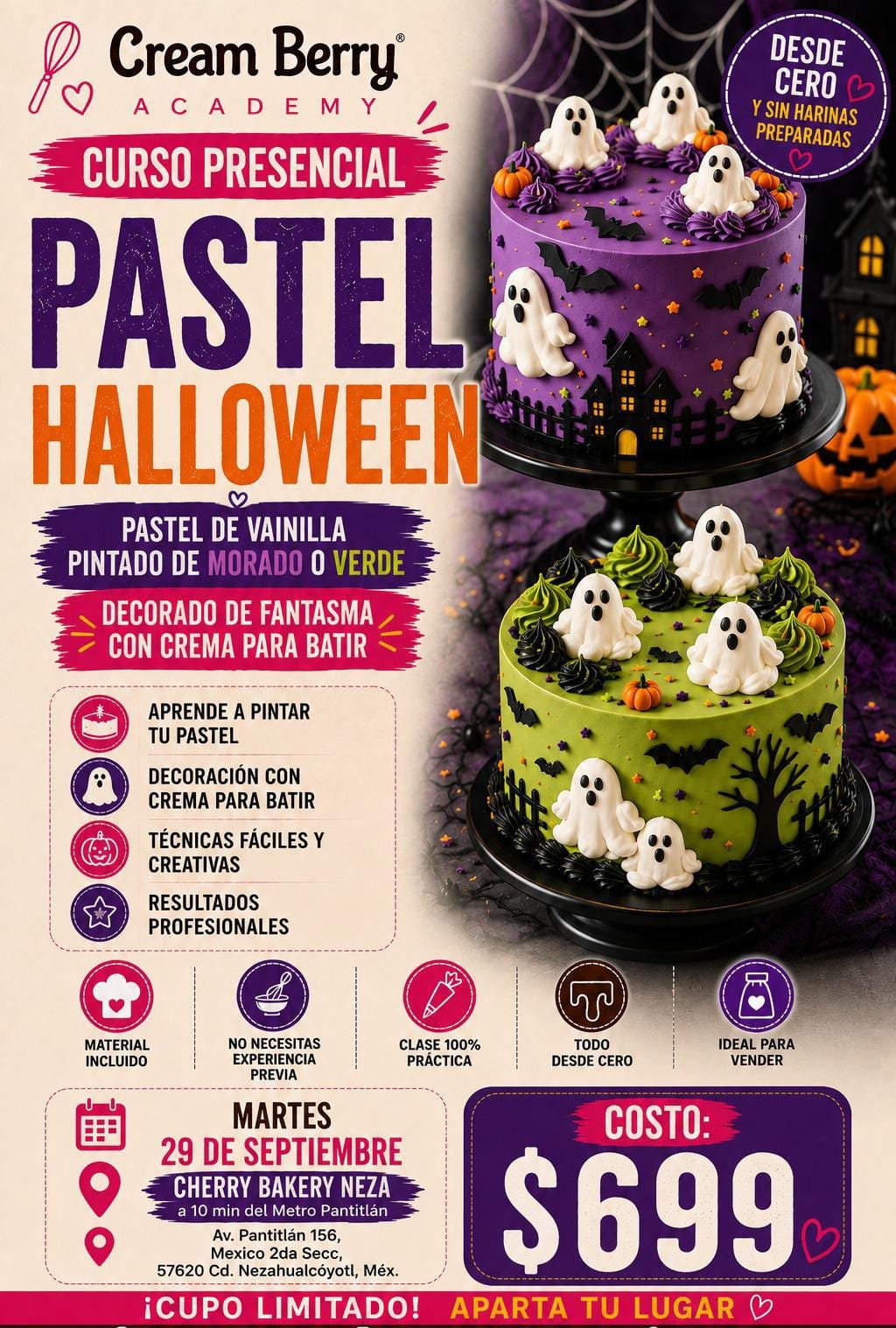 Pastel de Halloween