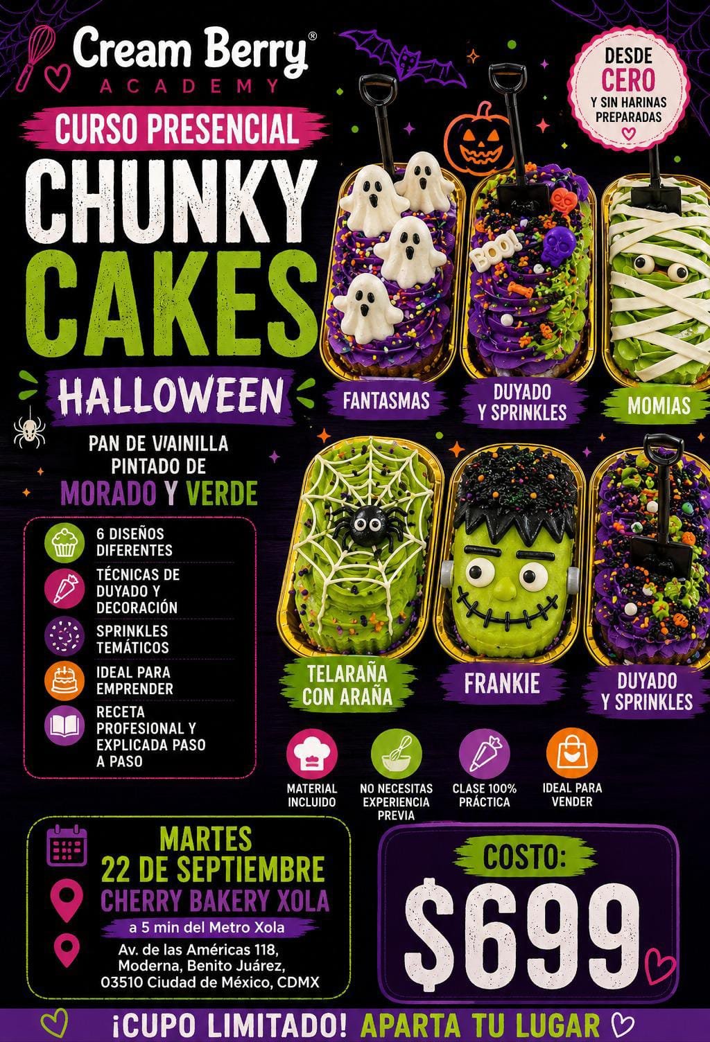 Chunky Cakes Halloween